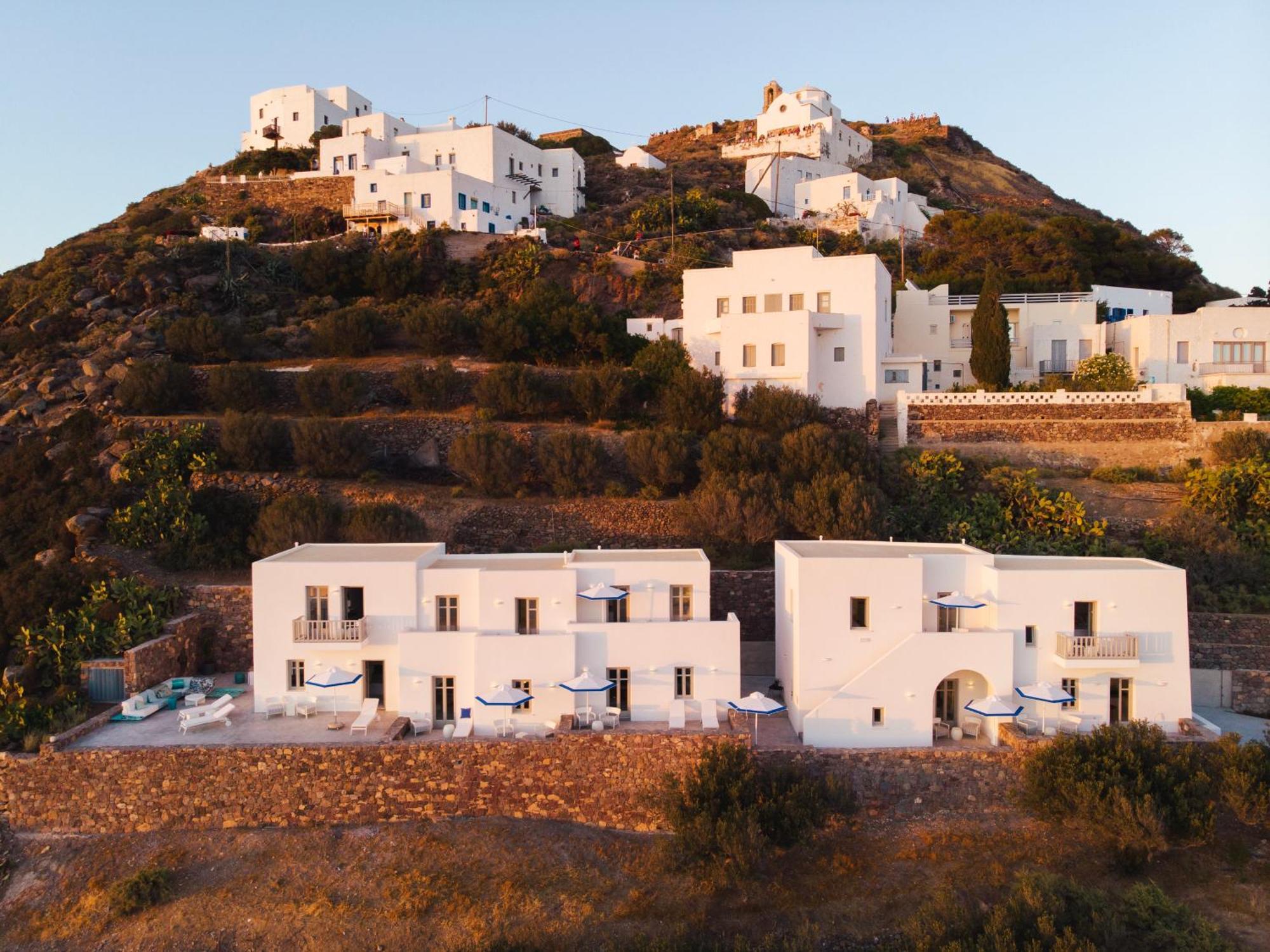 Odyssey Rock Milos Sunset Suites Plaka  Экстерьер фото